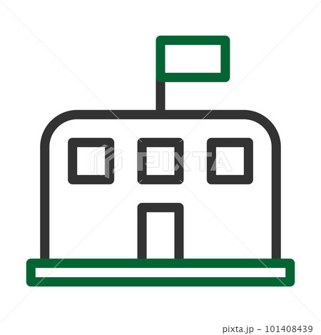 military icon duocolor grey green style illustration vector army element and symbol perfect. 101408439