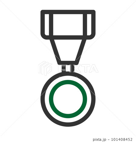 military icon duocolor grey green style illustration vector army element and symbol perfect. 101408452