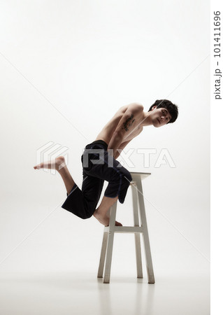 3D Male Hero Pose Reference Prepared Stock Illustration - Illustration of  figure, physique: 79939983