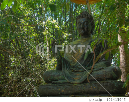 buddha statue in the garden. buddha statue in the garden. 101415945