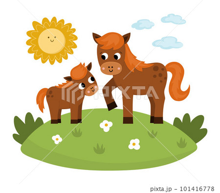 horse clipart for kids