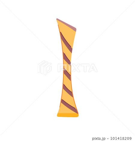 interior vase flower cartoon vector illustration 101418209