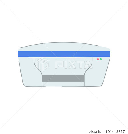 print printer paper cartoon vector illustration 101418257