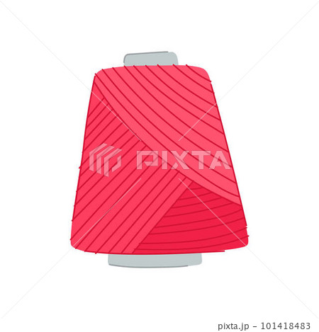 needlework yarn wool cartoon vector illustration 101418483