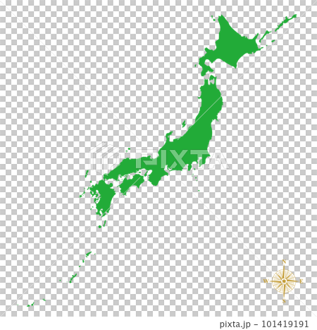 日本地図 101419191