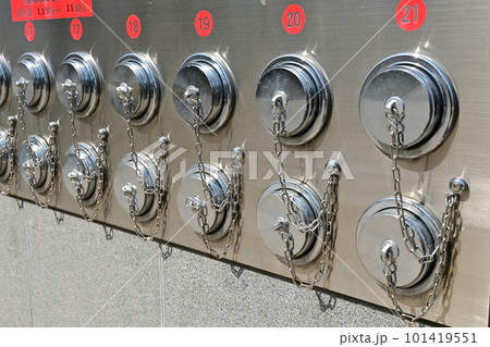 複数の送水口（スプリンクラー用あり） 101419551