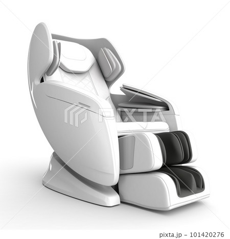 3D electric massage chair illustration isolated on white background. It is a chair designed for therapeutic massages using techniques and technologies to aid in relaxation and alleviate pain, 3D electric massage chair illustration isolated on white background. It is a chair designed for therapeutic massages using techniques and technologies to aid in relaxation and alleviate pain, 101420276