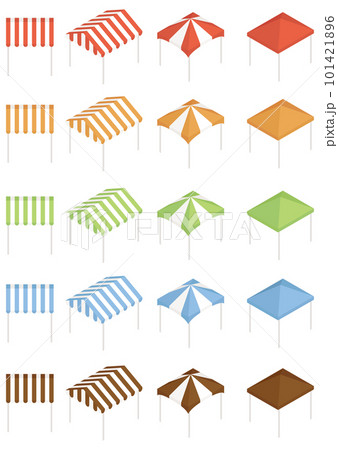 カラフルテントセット 101421896