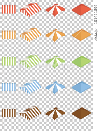 カラフルテントセット 101421896