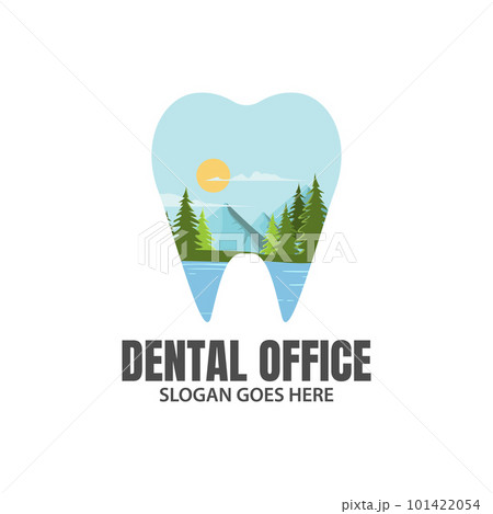 Outdoor Dental Logo template design 101422054