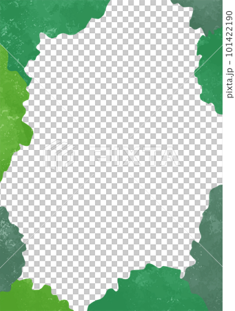 綠葉相框背景素材 綠葉相框背景素材 101422190