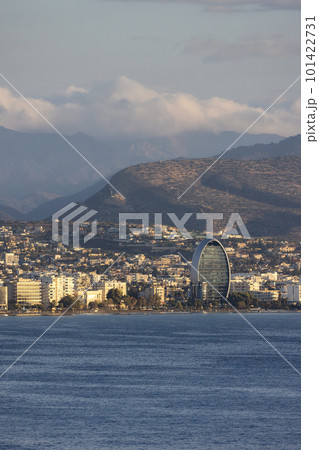 Modern Cityscape on the Sea Coast. Limassol, Cyprus Modern Cityscape on the Sea Coast. Limassol, Cyprus 101422731