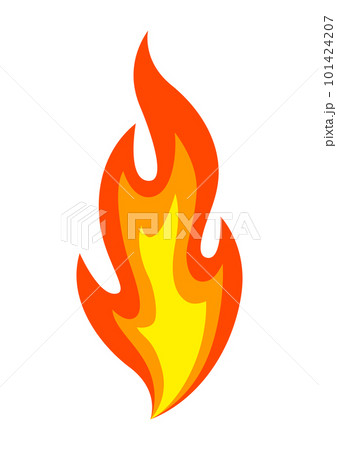 Illustration of stylized fire. Decorative element for design. Illustration of stylized fire. Decorative element for design. 101424207