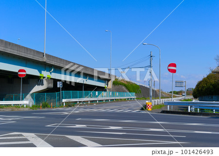 茨城県古河市新4号国道沿線の風景2023年4月 茨城県古河市新4号国道沿線の風景2023年4月 101426493