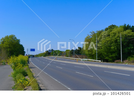 茨城県古河市新4号国道沿線の風景2023年4月 茨城県古河市新4号国道沿線の風景2023年4月 101426501