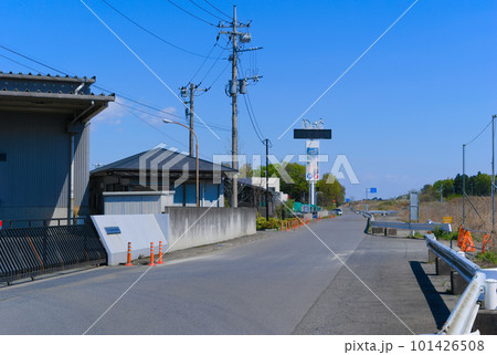 茨城県古河市新4号国道沿線の風景2023年4月 101426508