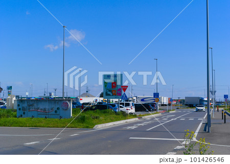茨城県古河市道の駅こが周辺の風景2023年4月 101426546