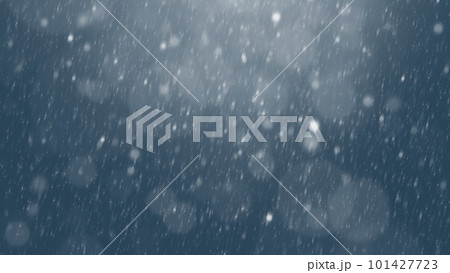 幻想的な雪の降るイメージ 幻想的な雪の降るイメージ 101427723