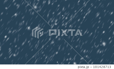 斜めに強く降る雪 101428713