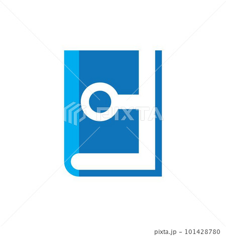Digital book logo images illustration 101428780