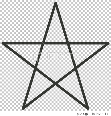 Five-pointed star 101429014