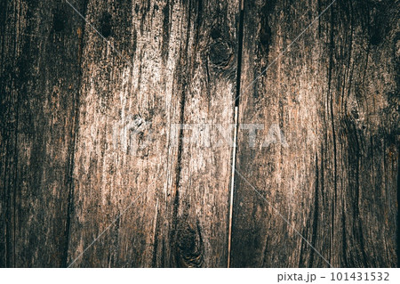 古い木の板の背景素材・古いシンプルな茶色の板のテクスチャー・ダークウッドのテクスチャー 古い木の板の背景素材・古いシンプルな茶色の板のテクスチャー・ダークウッドのテクスチャー 101431532