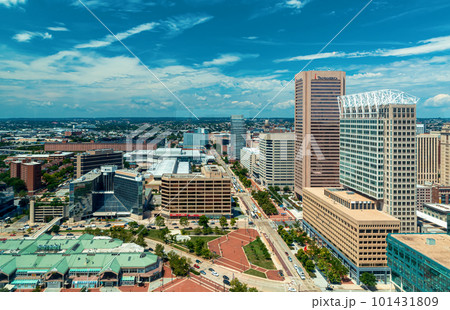View of the Baltimore cityscape View of the Baltimore cityscape 101431809