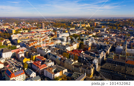 Aerial view of Ostrava, Czech Republic 101432062