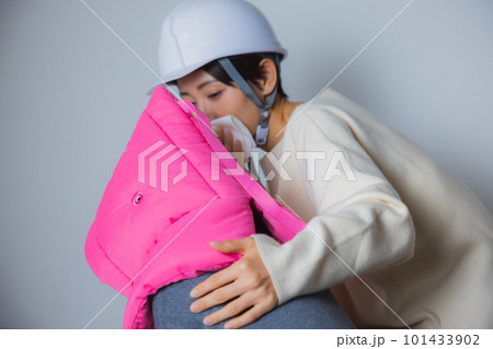 避難訓練 防災頭巾 子供 避難訓練 防災頭巾 子供 101433902