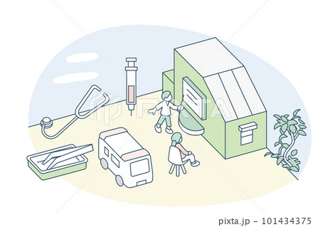 病院で治療法について説明を受ける人。 101434375
