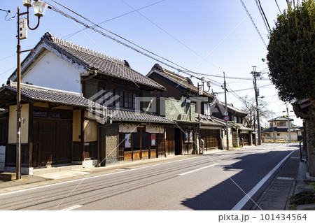 城下町結城市の街並みと歴史的建造物（つむぎの館） 101434564