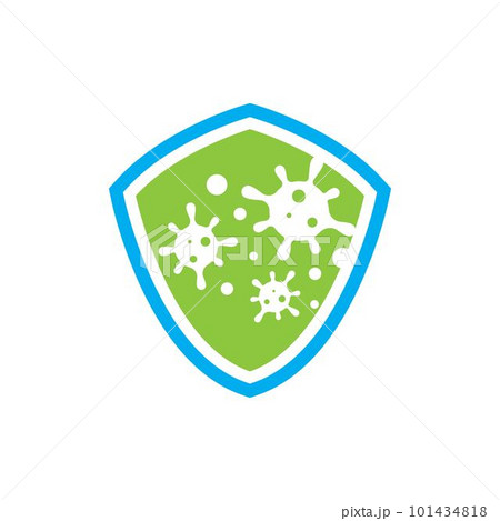 Virus protection logo images illustration Virus protection logo images illustration 101434818
