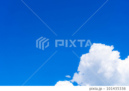 【夏素材】夏空イメージ【長野県】 101435336