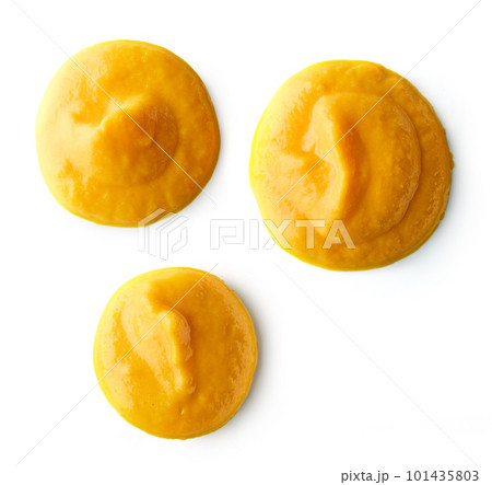yellow vegetable puree 101435803