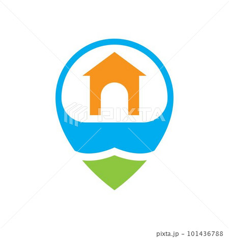 House point logo images illustrationのイラスト素材 [101436788] - PIXTA