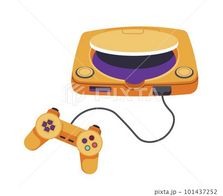 Retro old school games, playstation with discs Retro old school games, playstation with discs 101437252