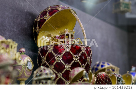 Faberge egg souvenir 101439213