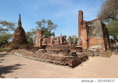 タイのアユタヤ　ワット・プラシーサンペット 101439517