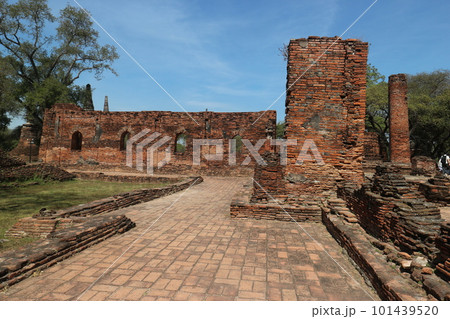 タイのアユタヤー ワット・プラシーサンペット タイのアユタヤー ワット・プラシーサンペット 101439520