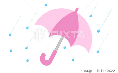 傘と梅雨の雨 傘と梅雨の雨 101440622