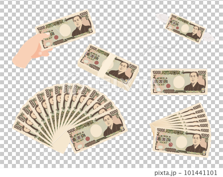 福澤佑吉的 10,000 日元鈔票插圖集 福澤佑吉的 10,000 日元鈔票插圖集 101441101