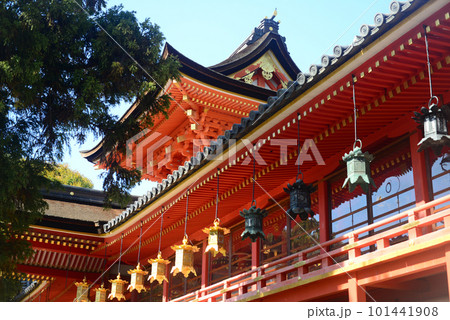 石清水八幡宮楼門回廊 101441908