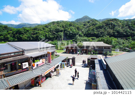 台湾の猫村　猴硐駅 101442115
