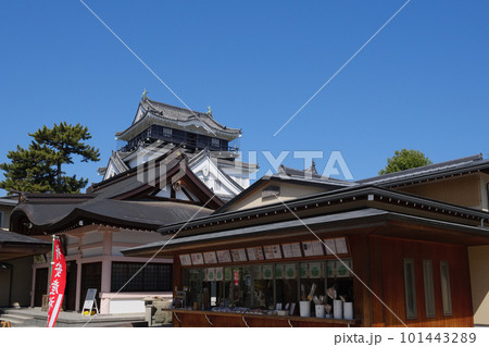 岡崎城天守と龍城神社 101443289