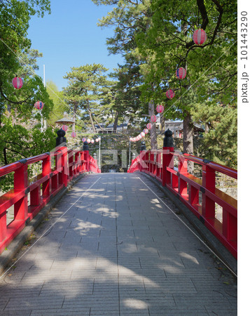 岡崎城龍城堀神橋 101443290