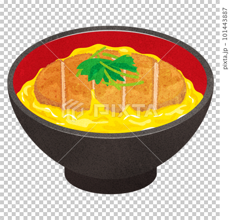 美味しそうなカツ丼 101443887