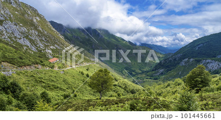 Valley of Sobra, Picos de Europa National Park, Asturias, Spain 101445661