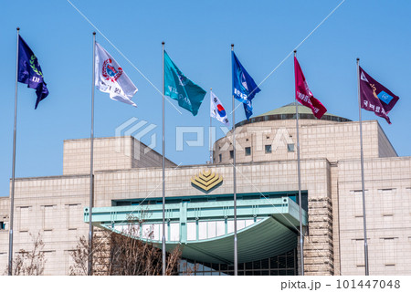 War Memorial of Korea military museum dedicated to the Korean War in Seoul 101447048