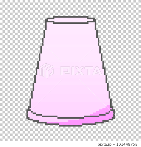 圓點圖_倒立紙杯（粉色） 101448758