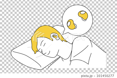 Sleeping phone illustration of easy-to-use noise control goods Sleeping phone illustration of easy-to-use noise control goods 101450277